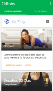 app para hacer ejercicio